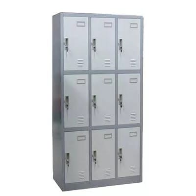 9 Doors Workers Metal Box Storage Lockers