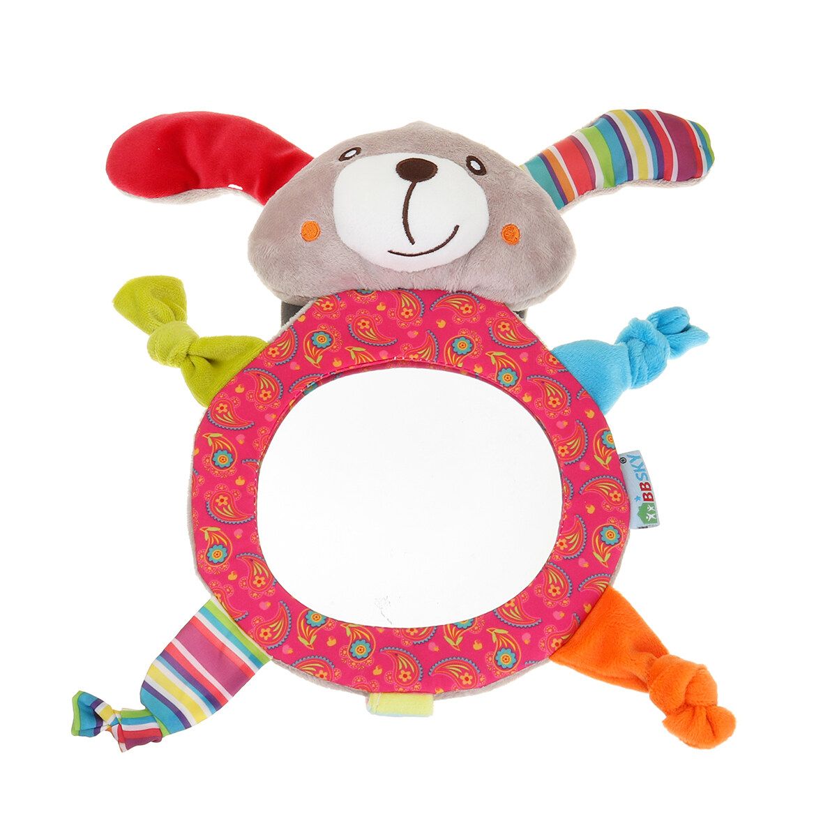 Baby Car Mirror View Infant In Rear Facing Seat Backseat View Child Toddler Care Puppy