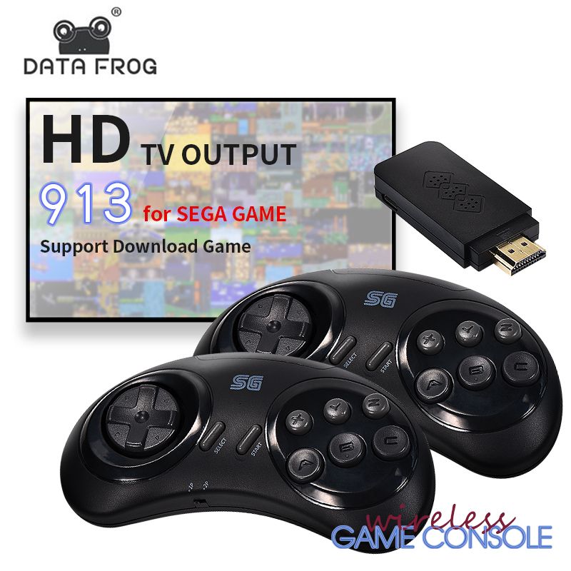 16 Bit 4K Game Stick Mini Video Game Console HDMI-compatible 900+ Games Genesis