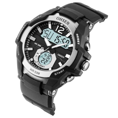 Digital Men's Outdoor Led Wrist Watch