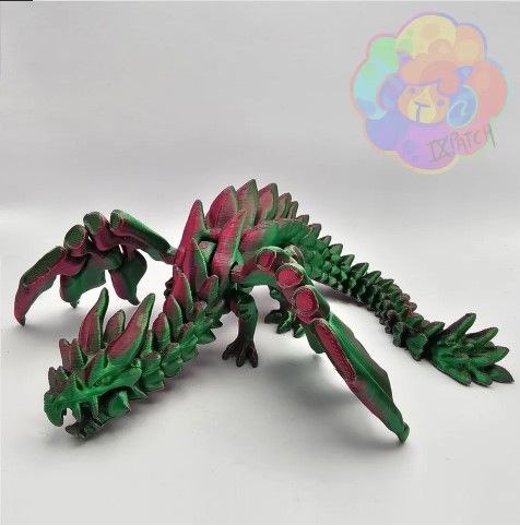 Floppy Dragon - Flexi Articulated Monster