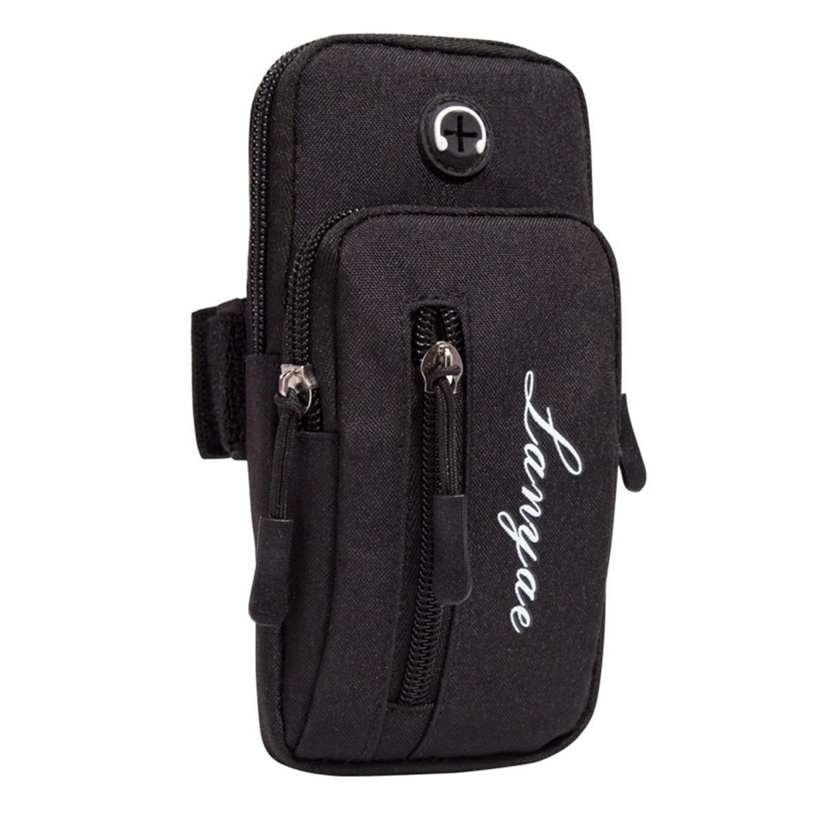 Running Arm Bag Multifunctional Armband Phone Holder Black