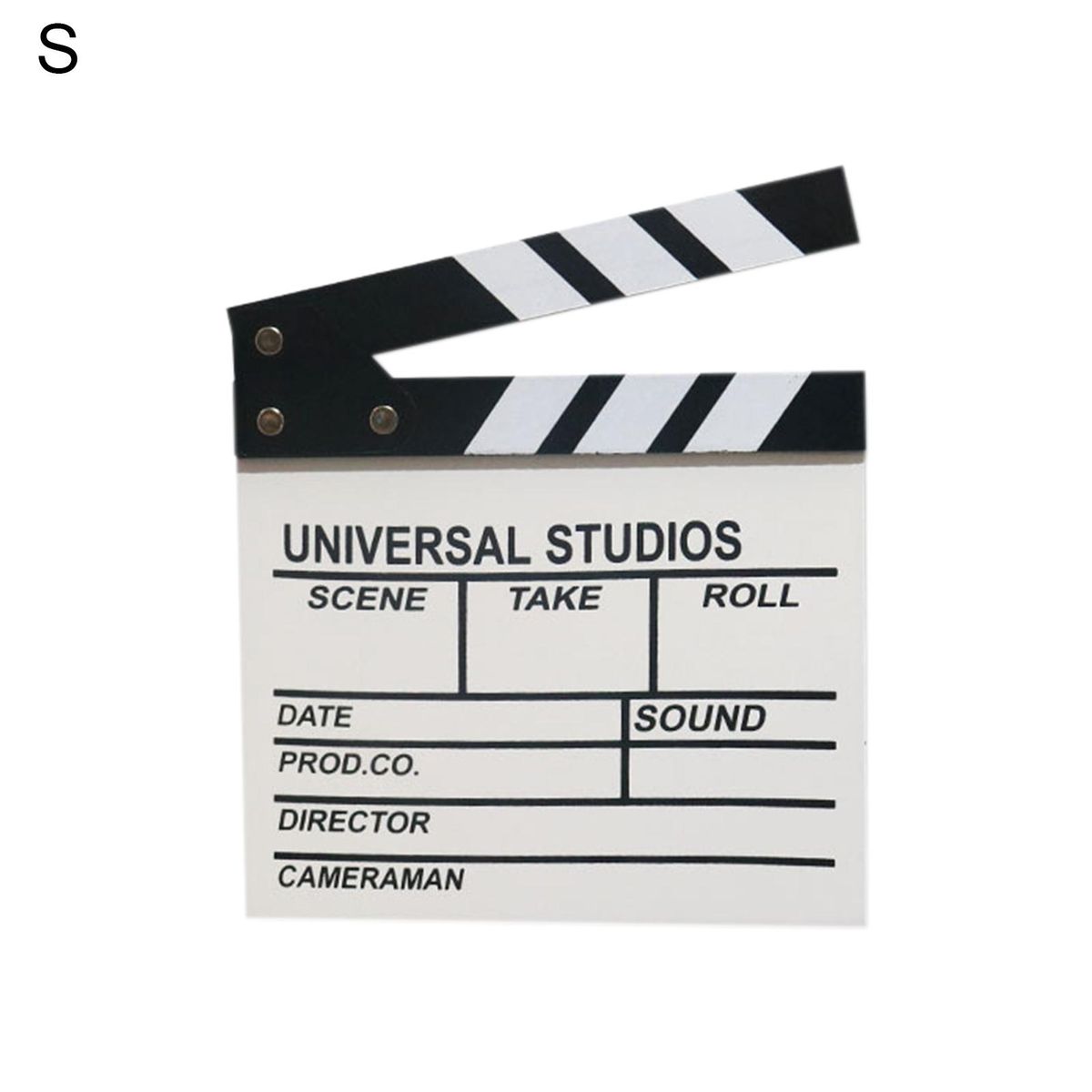 Video Scene Clapperboard Video Scene Clapper Board Movie Clip Film Action Slate White