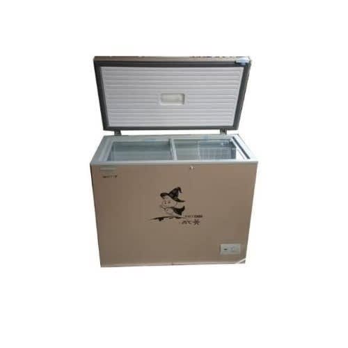 208L Chest Freezer With Compressor Fan - Bd208g - Silver/Gold