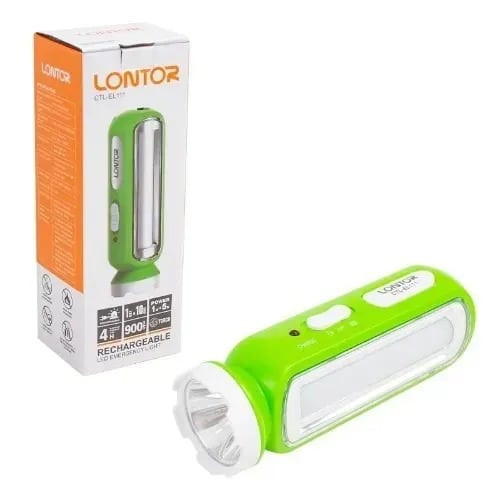 Rechargeable Led Lamp With Torchlight - E11