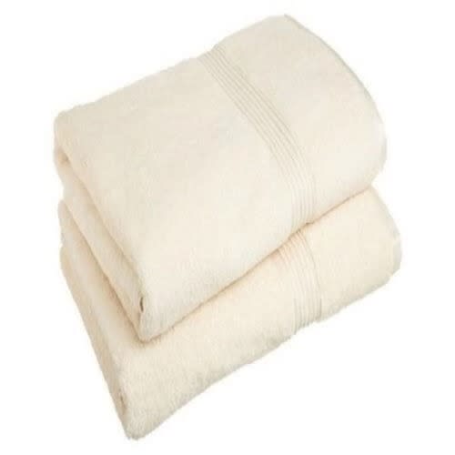 2 Set Of Large Bathing Towel -70x130cm -Cream