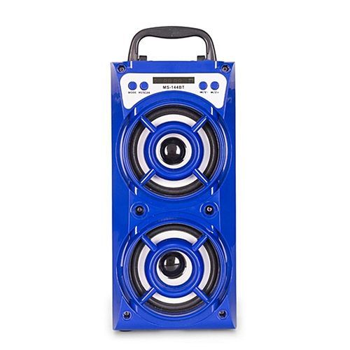 MS-144BT Wireless BT Speaker Multimedia Mobile Speaker LED Light Loudspeaker Music Play With USB/TF/AUX/FM Radio HT-S