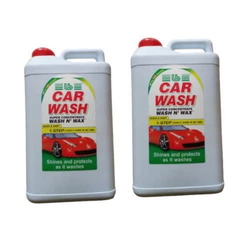 Car Wash N Wax - 4L - 2pcs