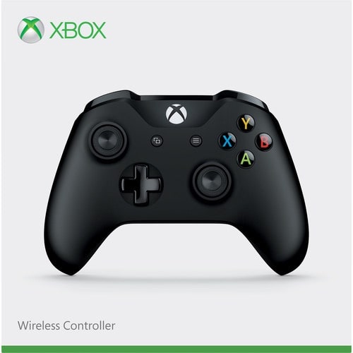 Wireless Controller - Black - Controller Compatible With Xbox One S, Xbox One X, Microsoft