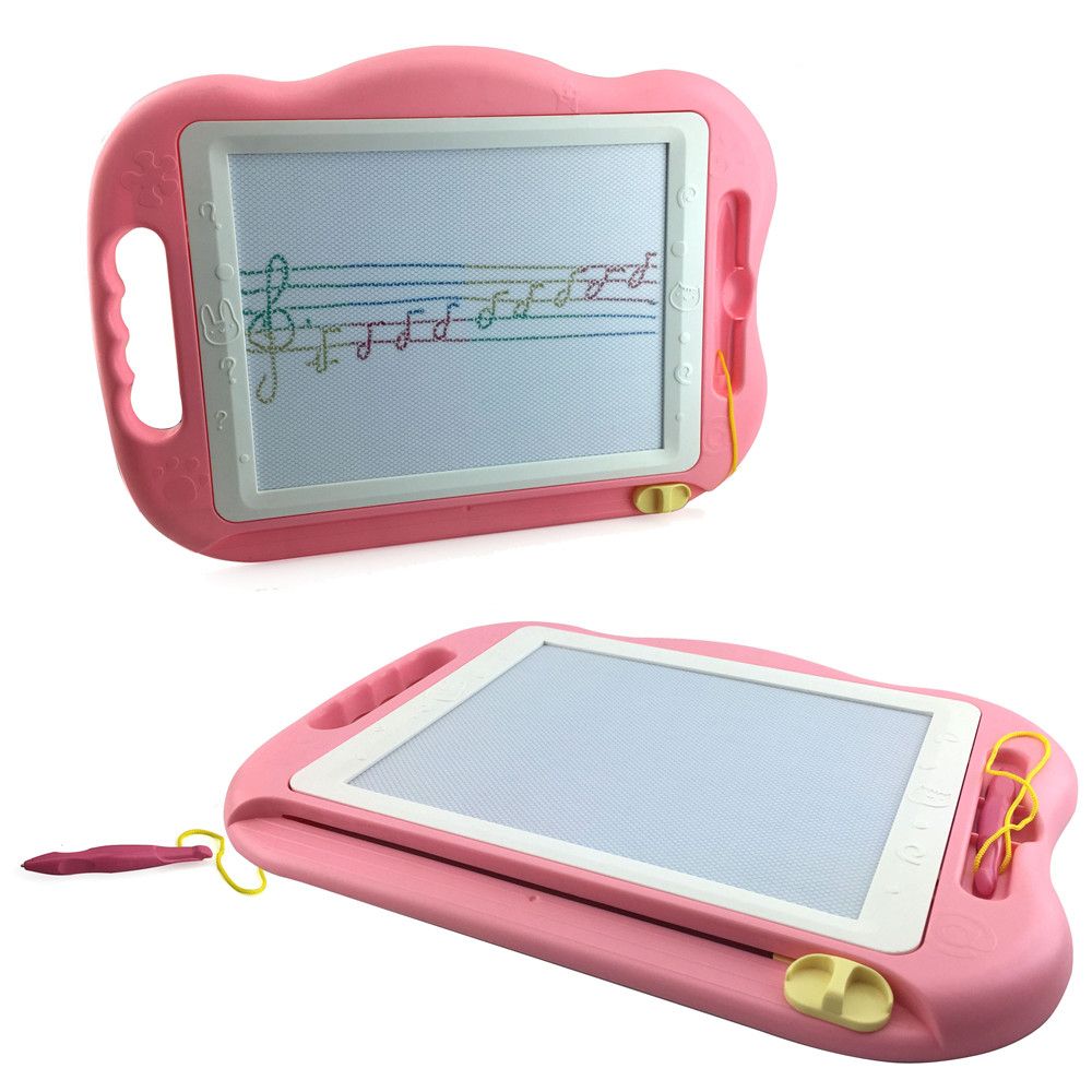 Colored Magnetic Writing And Drawing Board With Pen And Eraser