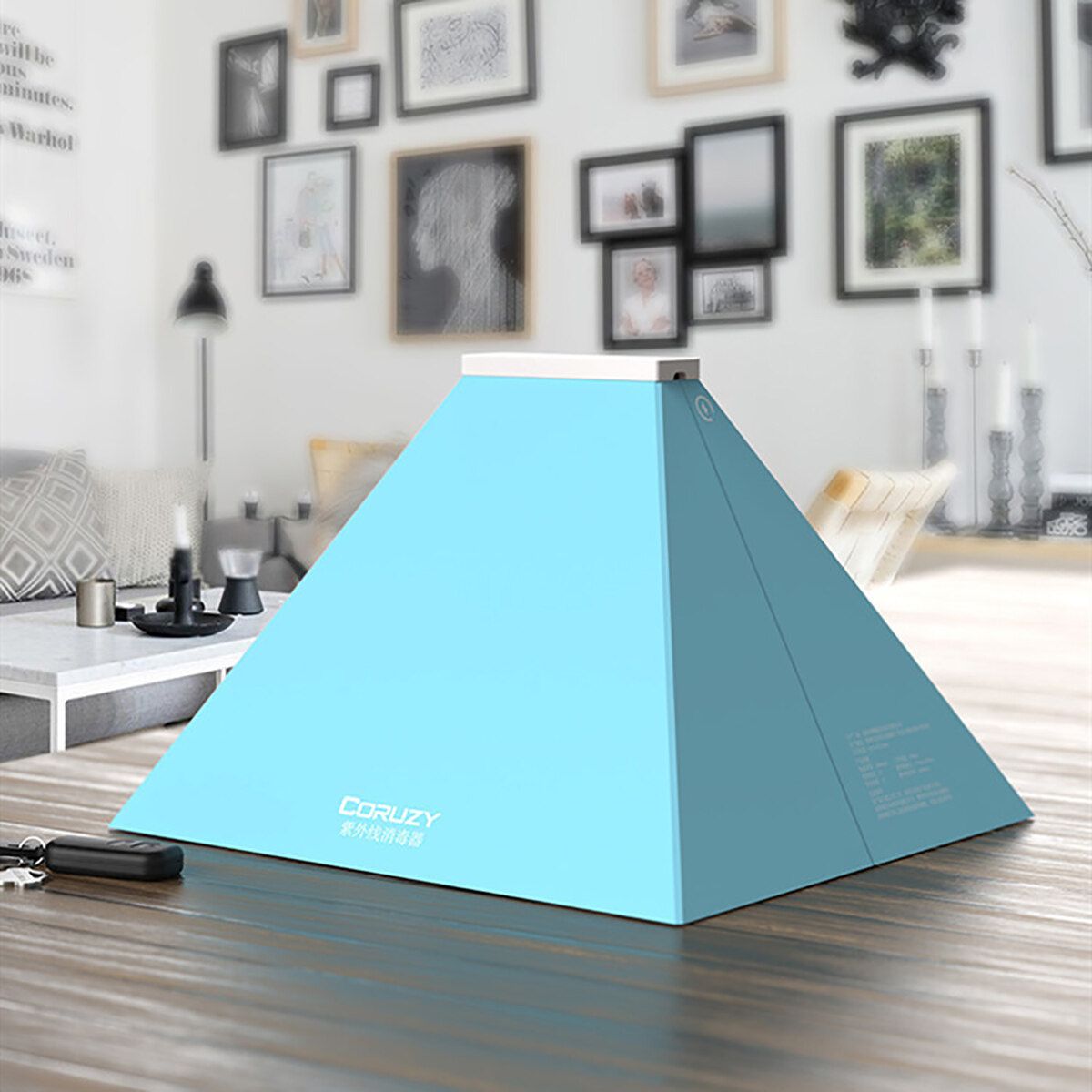 Portable LED UVC Germicidal Disinfection Box Face Phone Case