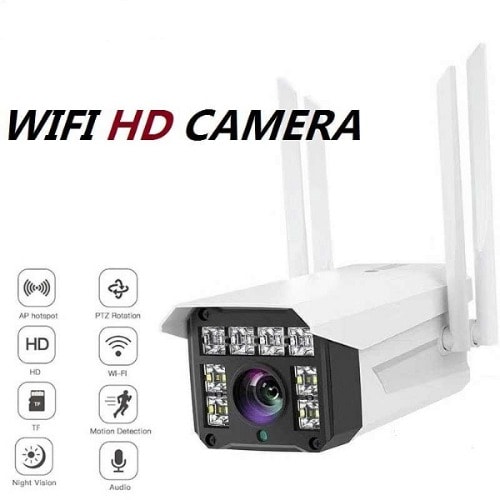 HD Wireless Outdoor IP Camera For Smartphone Remote View