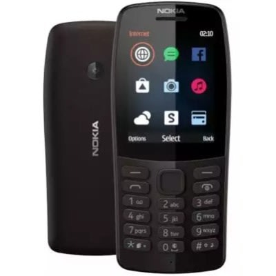 210 - 2.2" - 128MB - Dual Sim 1000mah - Black