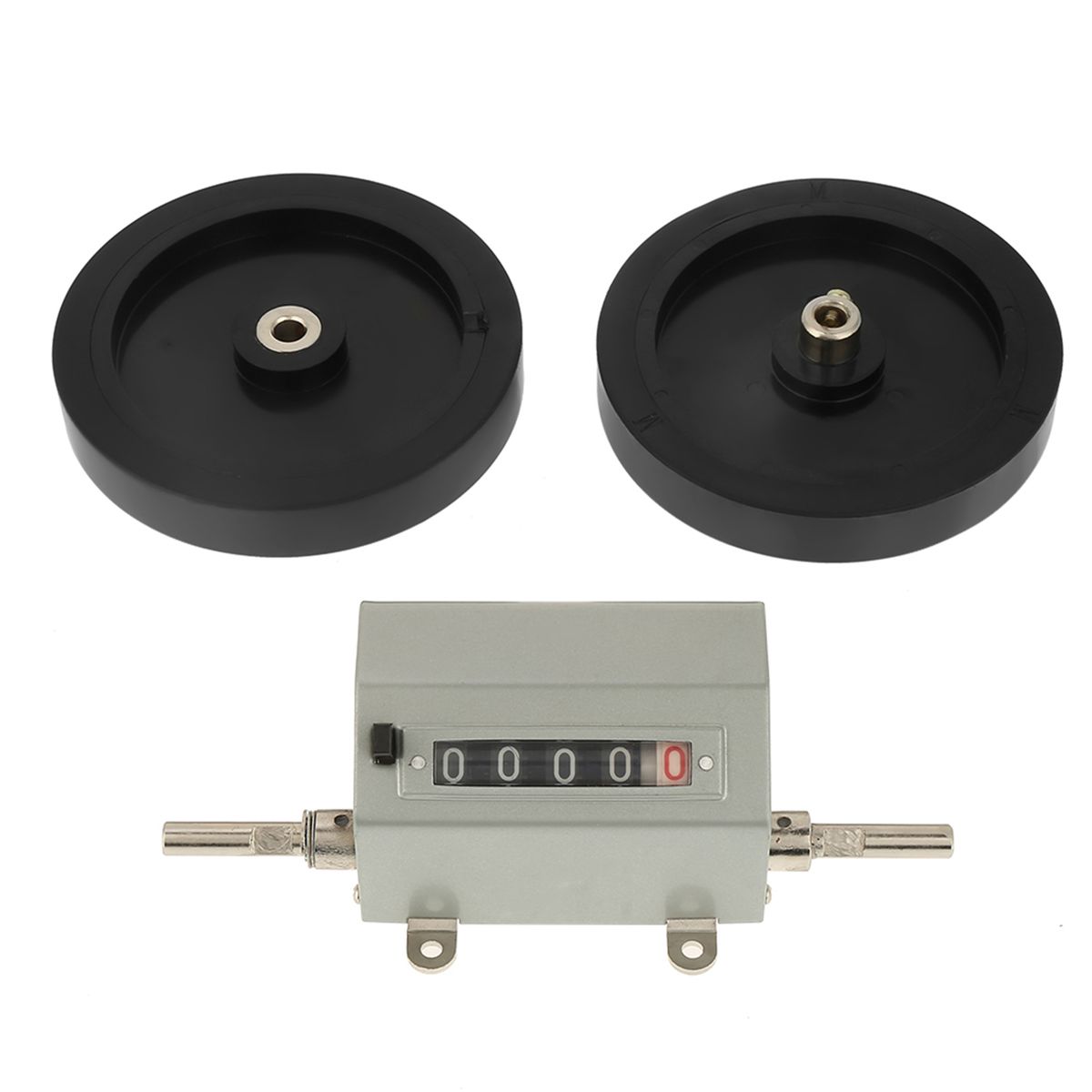 1pc Rolling Wheel 5 Digits 0-9999.9 Length Counter Max