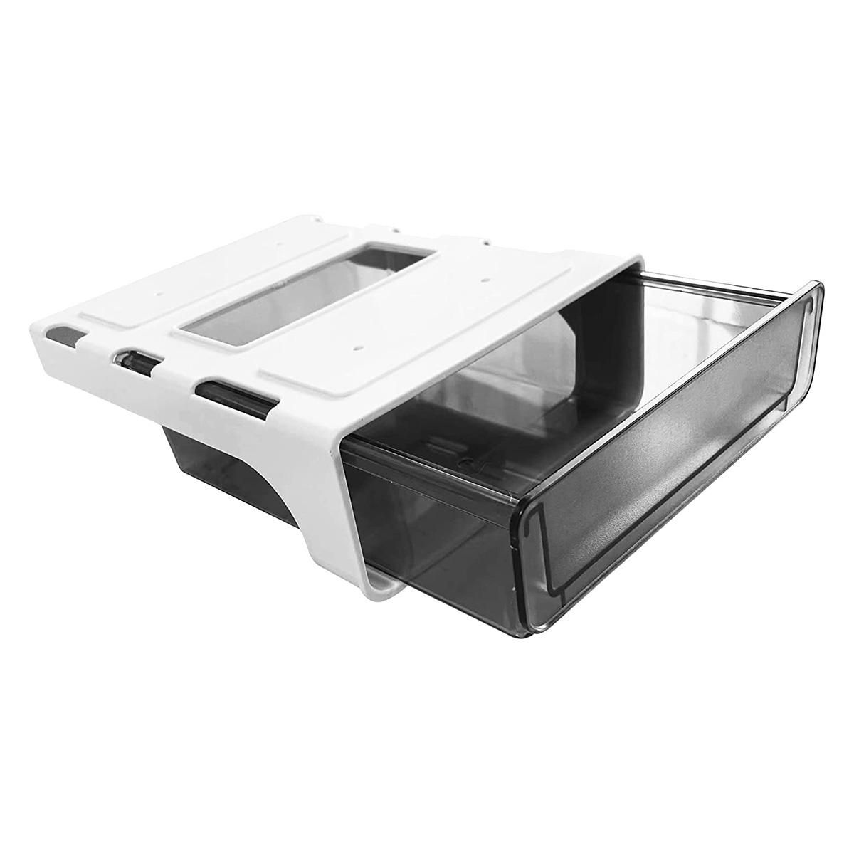 7 Inch Hidden Slide Pull Out Under Desk Storage Accessories