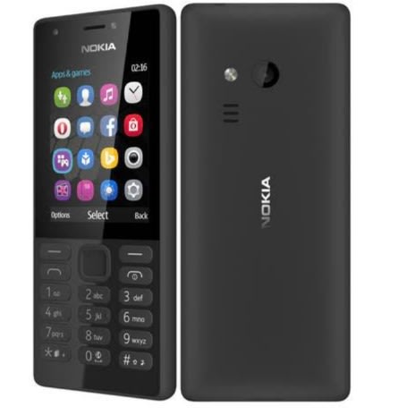 216 - 2.4" - Dual Sim - FMRadio - VGA - LED Flash - 1020mAh - Black