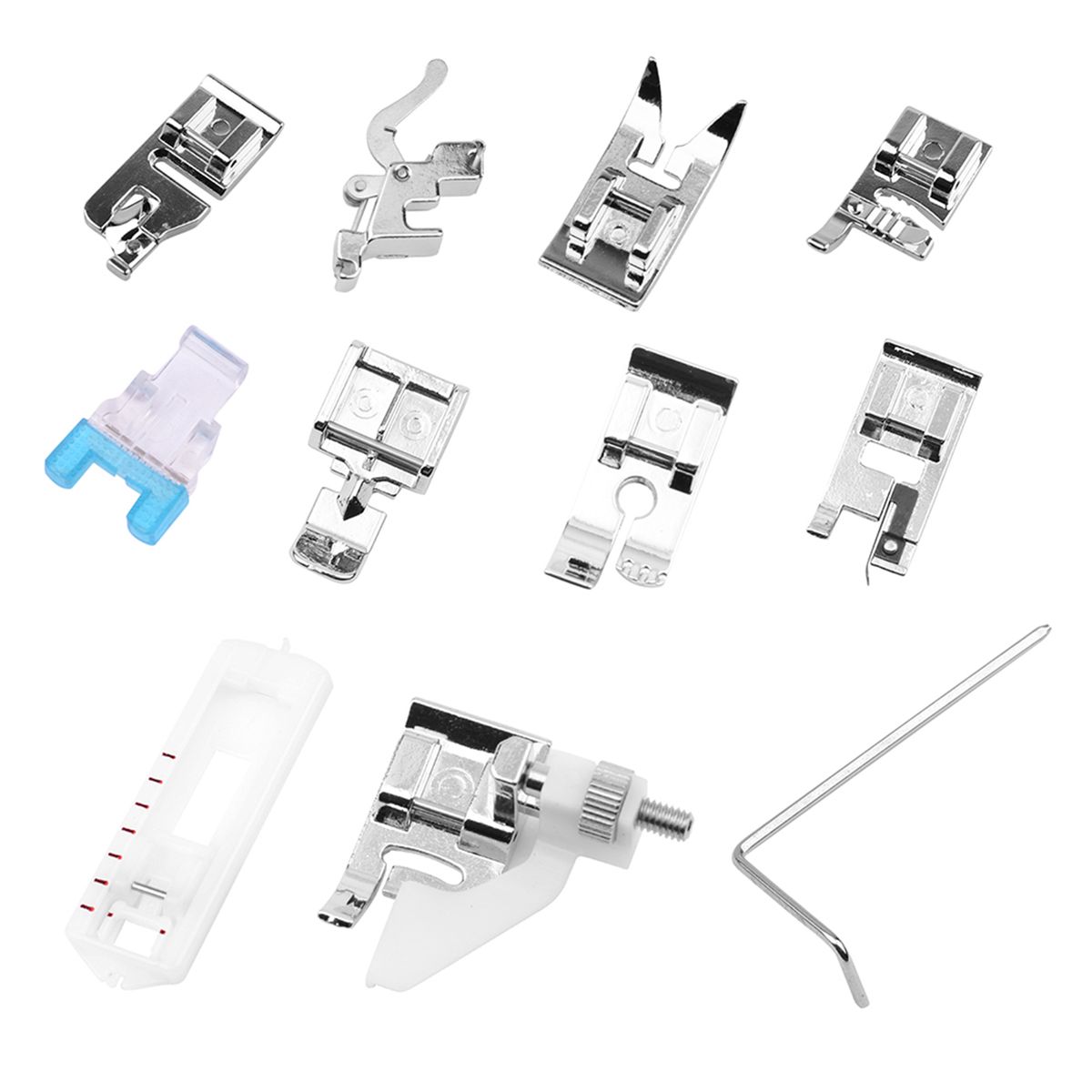 Sewing Machine Presser Feet Set 11PCS 505A Professional