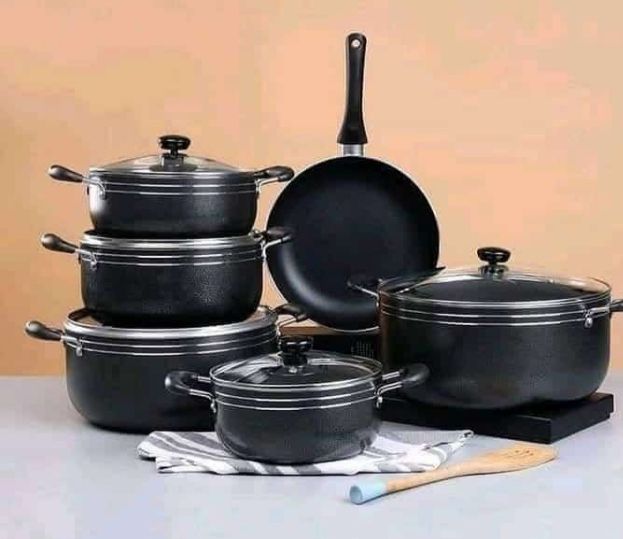 High Quality  6 Set Non Stick Cooking Pot