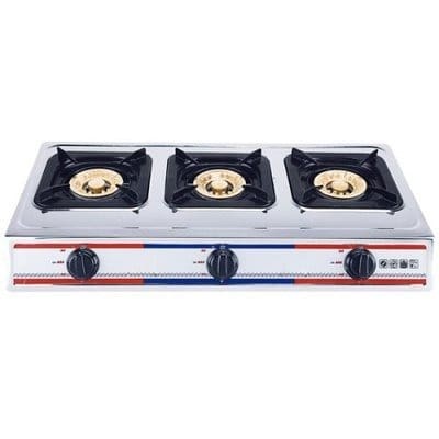 Three Burners Stainless Steel Gas Stove