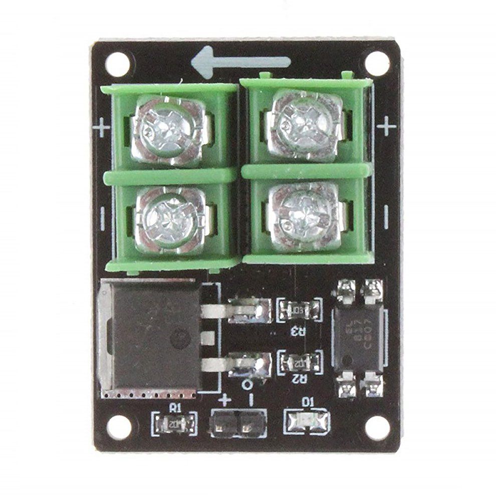 Low  Ontrol High Voltage 12V 24V 36V Swit H Mosfet Module A  Essories-Black-Green