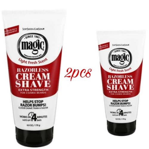 Softsheen Carson Razorless Cream Shave 2pcs