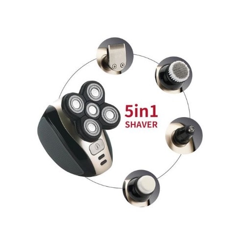 5-1  Rechargeable Men's Shaver And Clipper Beauty Set