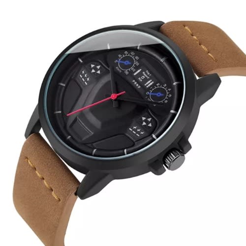 Unisex Car Steering Wheel Dashboard Sport Watch