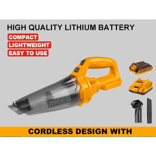 Ingco Cordless Vacuum Cleaner 20v Cvli20126