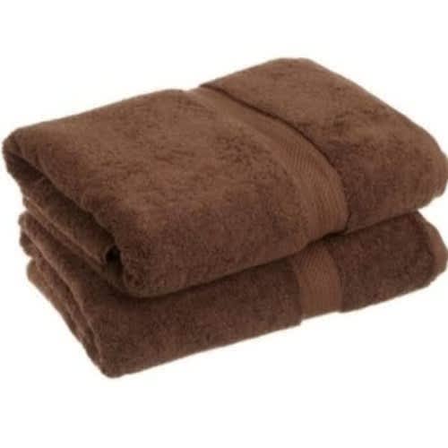 Bathing Towels - Brown- 2 Pieces I'm