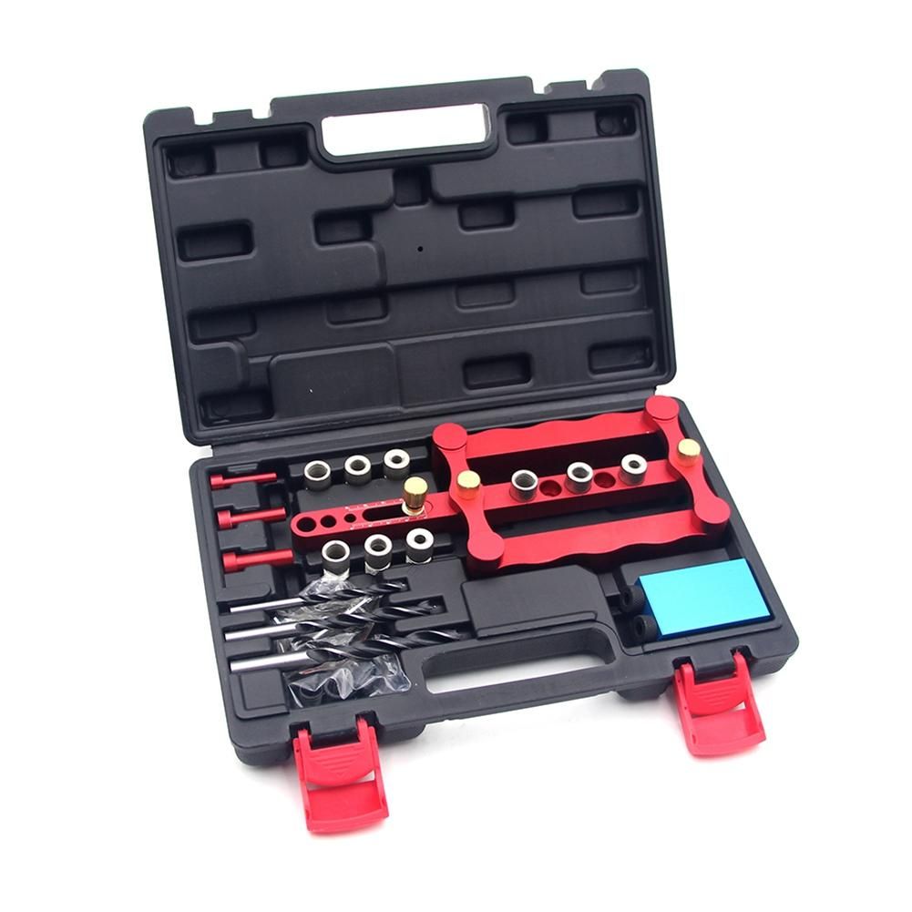 Self-Centering Pin Fixture Kit Wooden Pin Hole Drilling