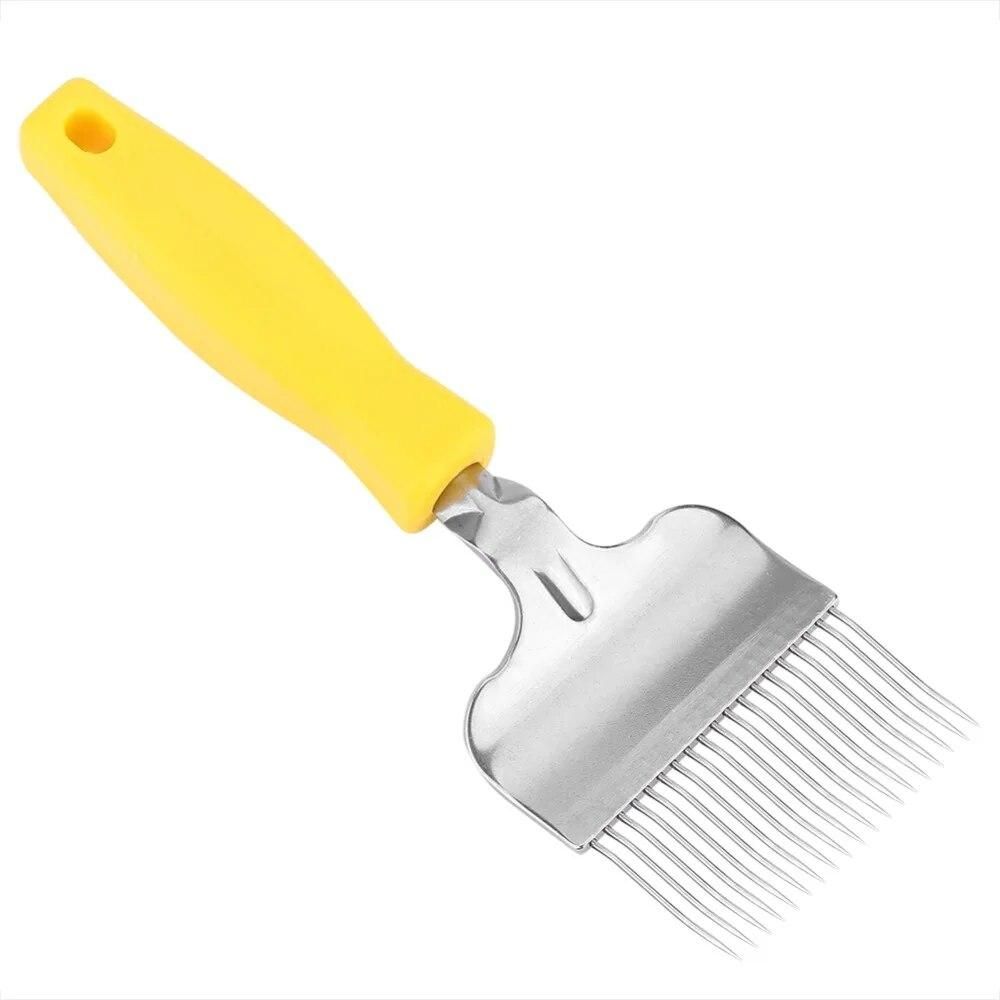 Bee Keeping Stainless Steel Honey Comb Beekeeping Tine Uncapping Fork Hive Beekeeping Tine Uncapping Fork Honey Cutting Fork