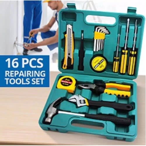 Tool Set/ Diy Hand Toolbox - 16pcs