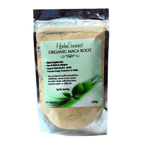 Organic Maca Root (Raw) Powder - 100g
