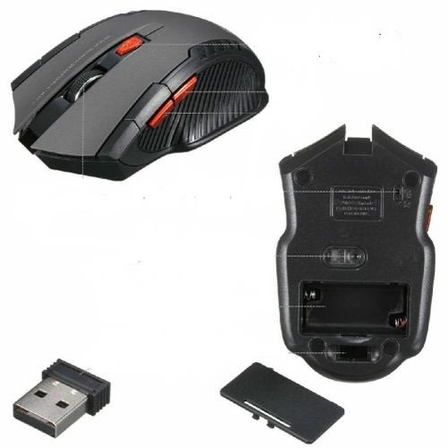 2.4ghz Wireless Gaming Mouse/mice - Gray