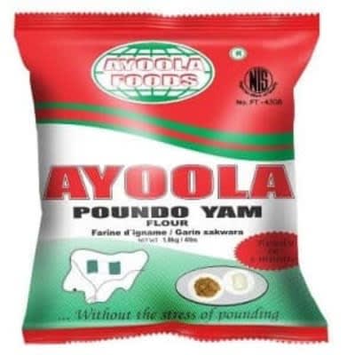 Ayoola Foods Poundo Yam Flour - 4.5kg