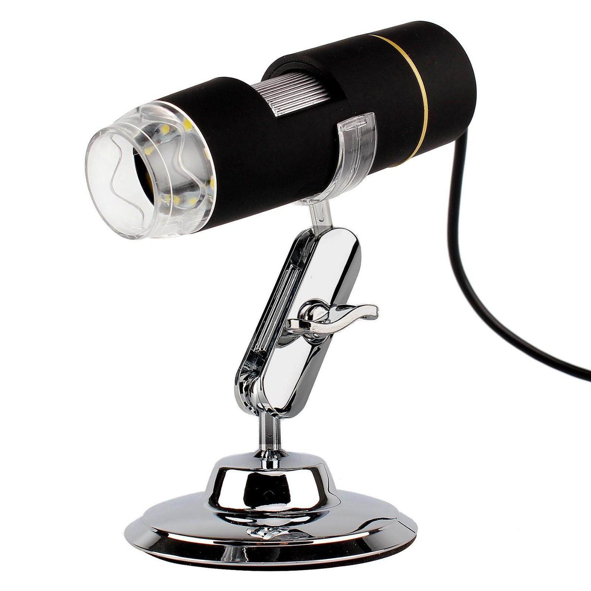 S2 USB 8 LED 1X-500X Digital Microscope Endoscope Magnifier Video Camera Real 2MP 2 Megapixel