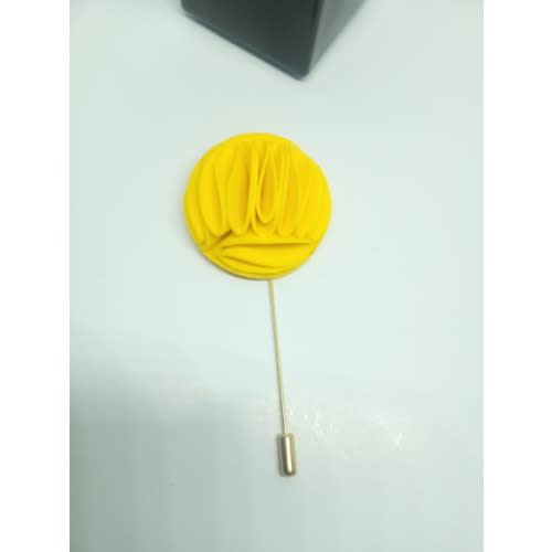 Yellow Classic Lapel Brooch