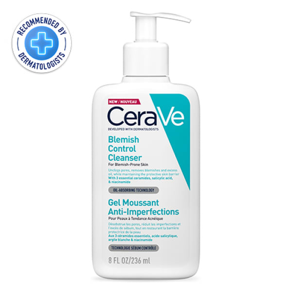 Blemish Control Face Cleanser With 2 Salicylic Acid  Niacinamide Blemish-Prone Skin 236ml