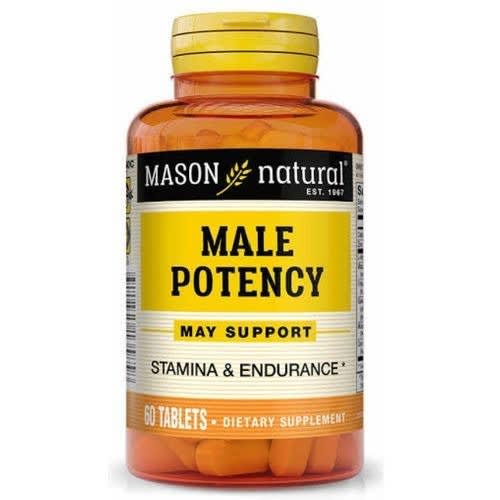 Mason Natural Male Potency For Men's Sexual Stamina And Endurance - 60Tablets