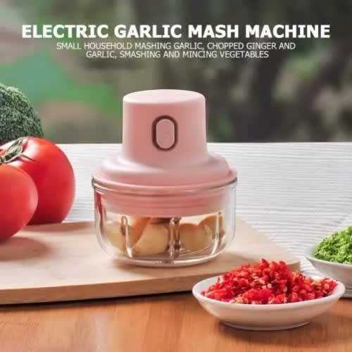 Wireless Electric Garlic Machine Food Chopper Meat Cutter - 100ml
