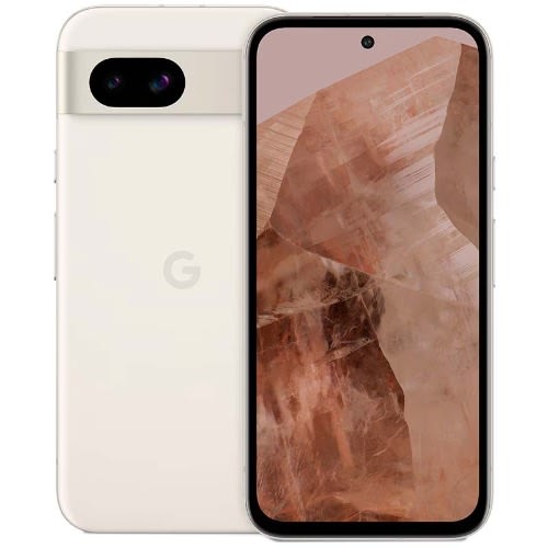 Pixel 8a 5G - 6.1" OLED - 128GB ROM - 8GB RAM - Nano SIM - 64MP+13MP/13MP - 4492mAh - Porcelain