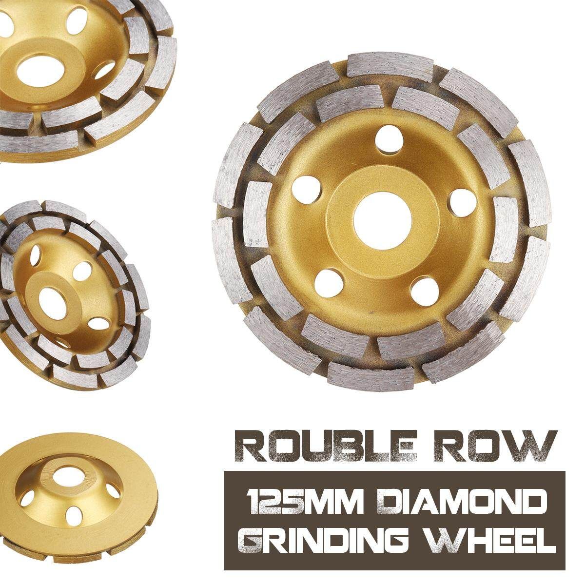 125mm Diamond Concrete Grinding Cup Wheel Disc Segment Masonry Granite