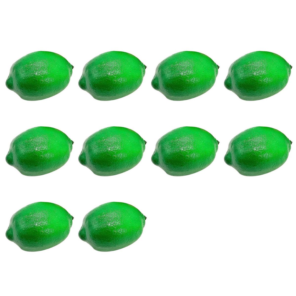10Pcs Artificial Fruit High Simulation Fade-less-Green