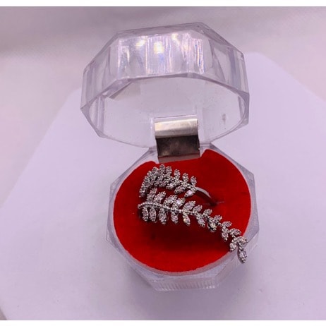 Rhinestone Adjustable Knuckle Ring