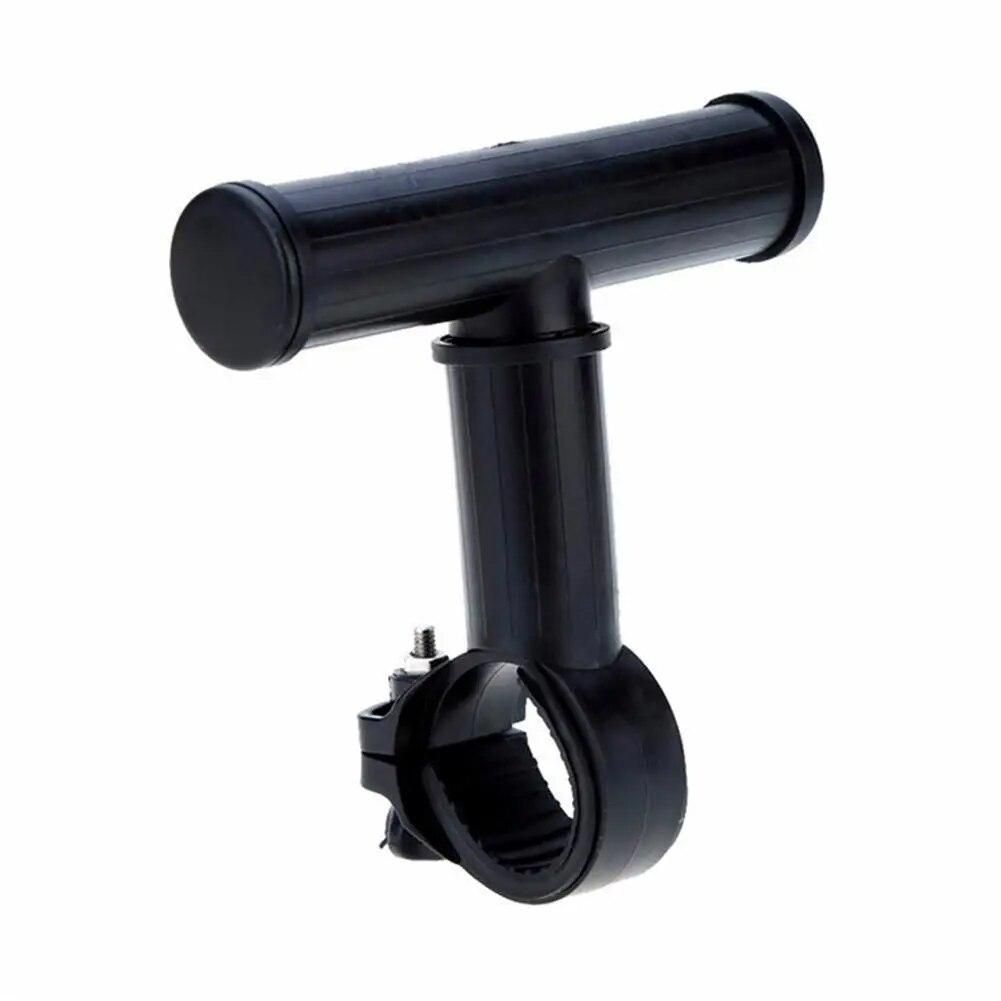 T-shaped Tube Bicycle Handlebar Extender Mount Mountain Mtb Bike Cycling Plastic Headlight Bracket Lamp Flashlight Holder Access