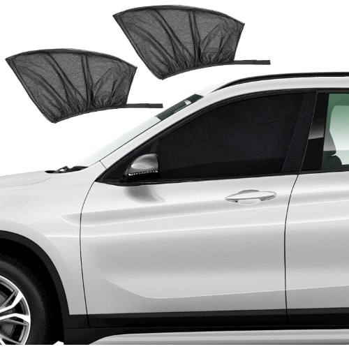 2pc Universal Car Window Sunshade Car Curtains - Front Window