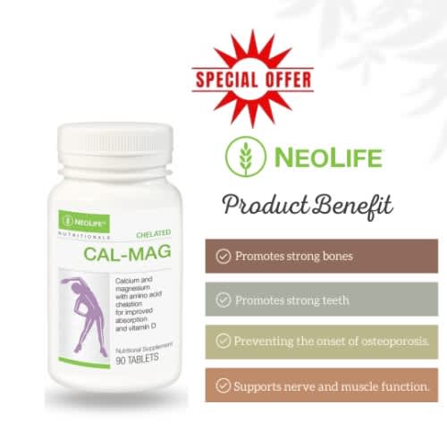 Chelated Cal-mag With 500 Iu Vitamin D3 - 90 Tablets - Single