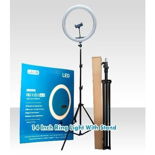 Ring Light With A Tripod Stand - 2.1m - 14"