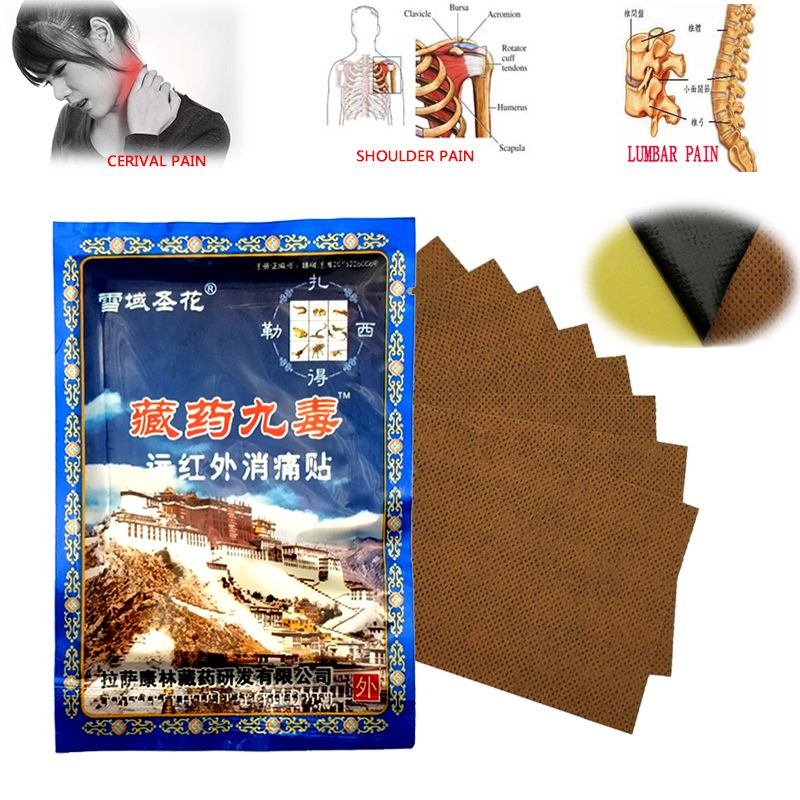 Relieving Venom Pain Arthritis Chinese Knee Joint Pain 24PCS Relieving Patch Rheumatoid Centipede/Spider/Scorpion/Wasp/Cobra