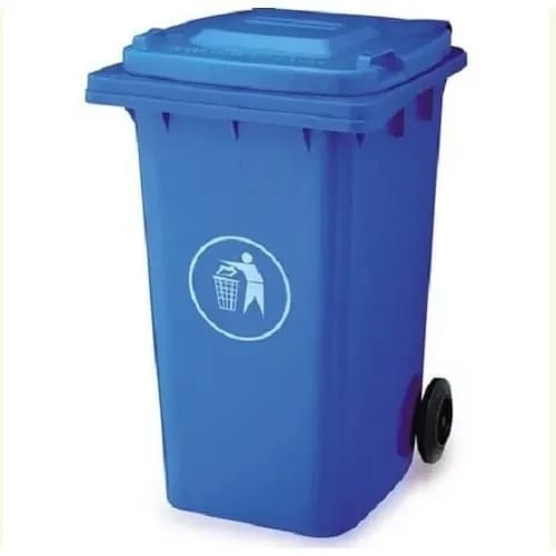 Outdoor Plastic Waste Bin - 240L